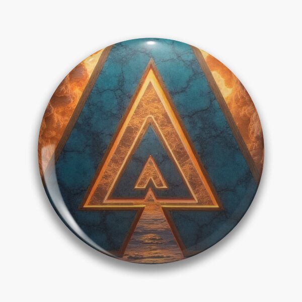 Item preview, Triangular portal in a mystical world designed and sold by Mianku | Für das Leben.