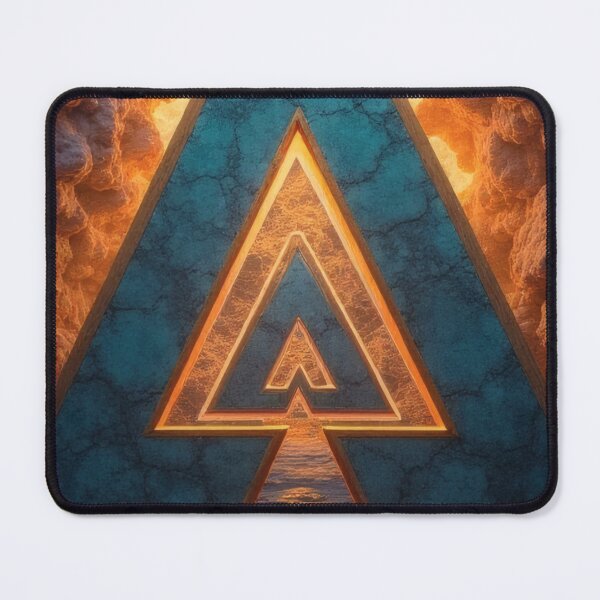 Item preview, Triangular portal in a mystical world designed and sold by Mianku | Für das Leben.