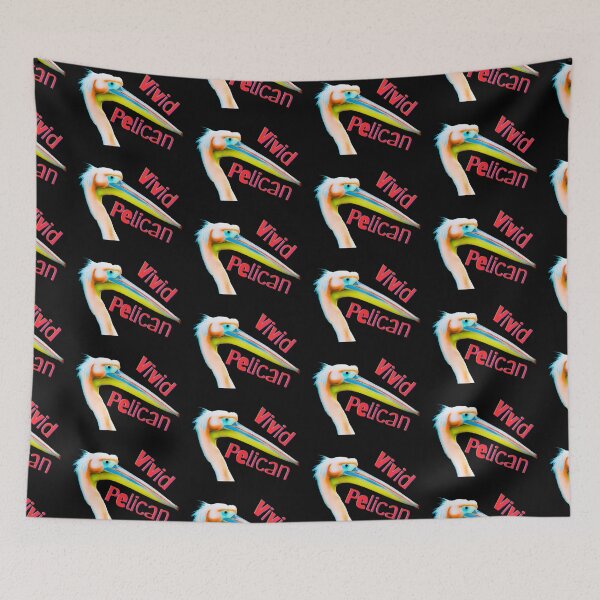 Item preview, Vivid Pelican Black Red designed and sold by Chris Eggleton PhotoArt.