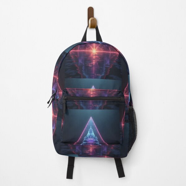 Item preview, Luminous triangular structure above reflecting water designed and sold by Mianku | Für das Leben.