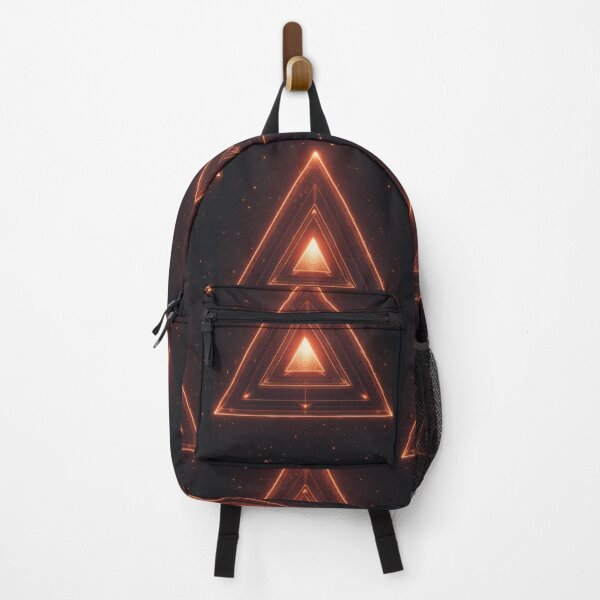 Item preview, Luminous pyramids in cosmic space designed and sold by Mianku | Für das Leben.