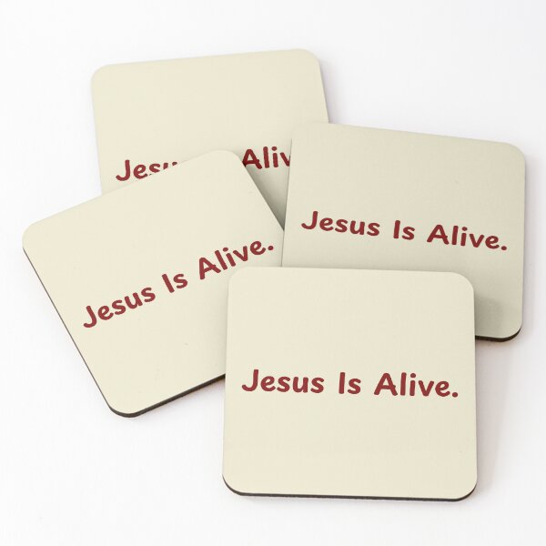 Item preview, Jesus Is Alive Christian Faith Declaration designed and sold by FaithStatement.