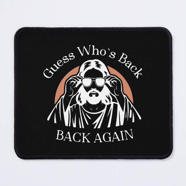 Item preview, Guess Who's Back Again Funny Jesus, Funny Easter, Christian Humor designed and sold by NinMema.