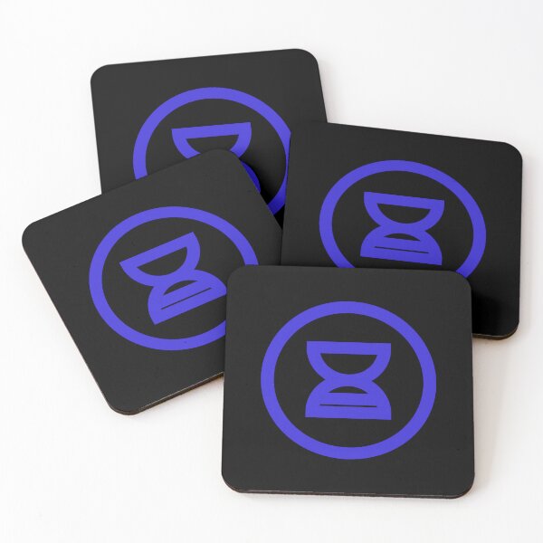 Item preview, Bold Blue Balance Bitches Hourglass Circle Logo designed and sold by LekkieStudioArt.