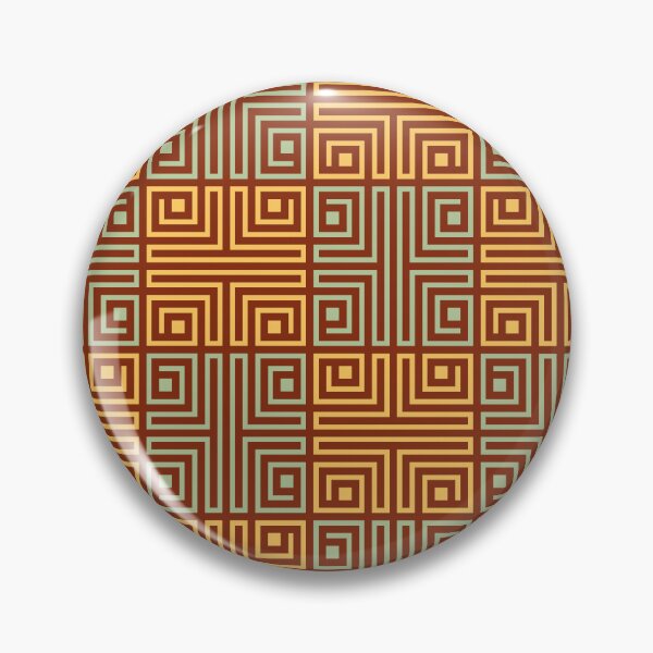 Item preview, Symbolic Native Tile - Aztec Samoan Tiki  - Anniversary Gifts For Husband designed and sold by RoyalStarsPatts.