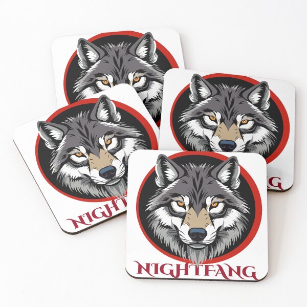 Item preview, Nightfang - alpha wolf illustration designed and sold by Envelope-99.
