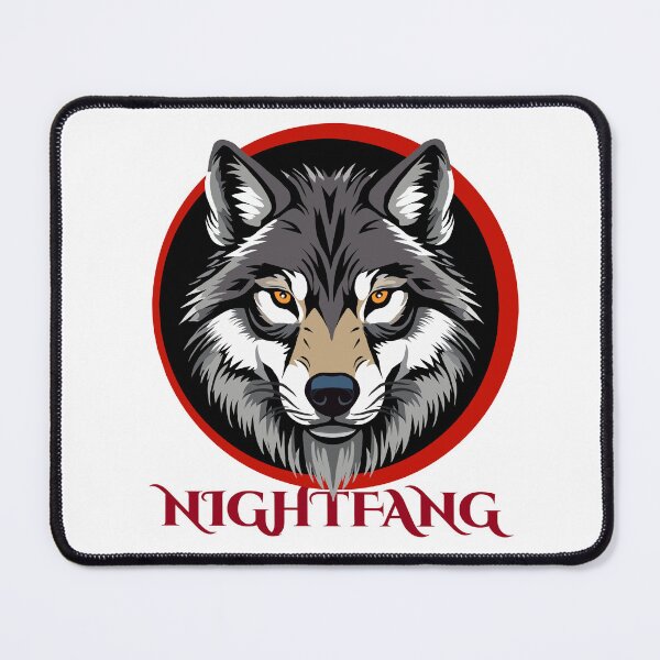 Item preview, Nightfang - alpha wolf illustration designed and sold by Envelope-99.