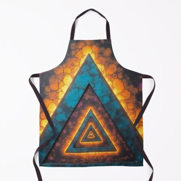 Item preview, Symmetrical triangles with a luminous interior glow designed and sold by Mianku | Für das Leben.