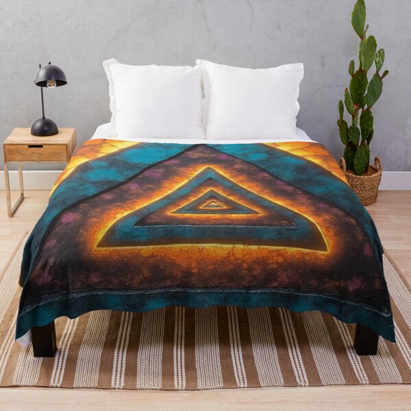 Item preview, Symmetrical triangles with a luminous interior glow designed and sold by Mianku | Für das Leben.