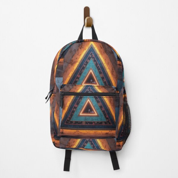 Item preview, Framed triangles with neon lights and patterns designed and sold by Mianku | Für das Leben.