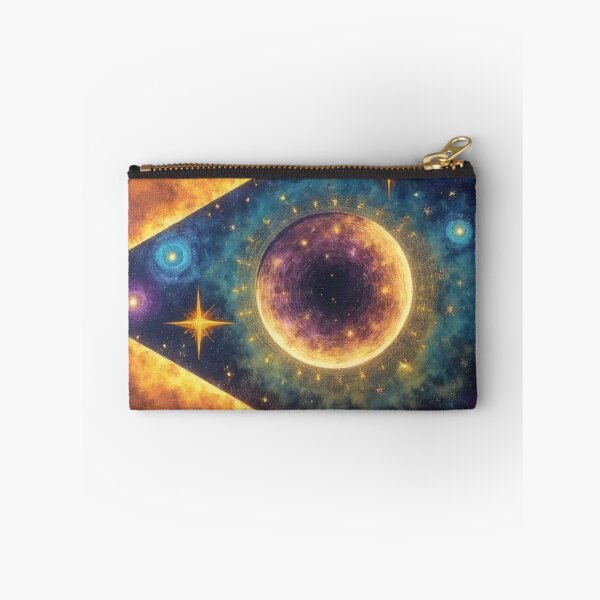 Item preview, Cosmic pyramid with stars and planets designed and sold by Mianku | Für das Leben.