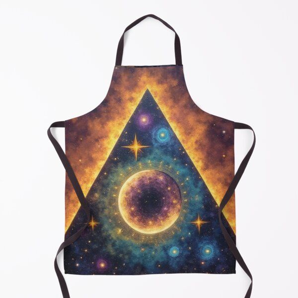 Item preview, Cosmic pyramid with stars and planets designed and sold by Mianku | Für das Leben.