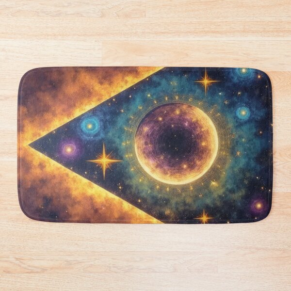 Item preview, Cosmic pyramid with stars and planets designed and sold by Mianku | Für das Leben.