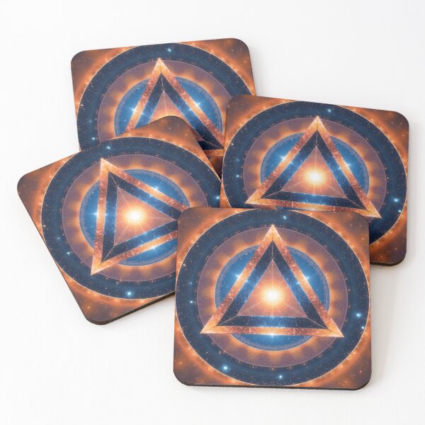 Item preview, Cosmic geometry: Triangle in the universe designed and sold by Mianku | Für das Leben.