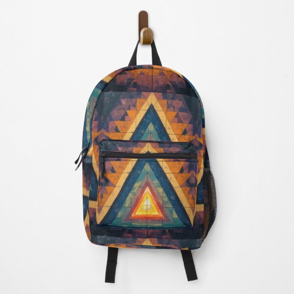 Item preview, Geometric triangles in warm and cool tones designed and sold by Mianku | Für das Leben.