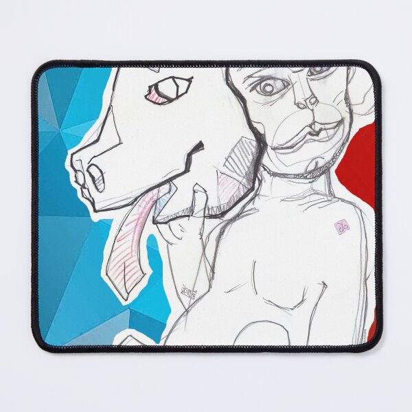 Item preview, Vegetarian Monkey With Pig Mask (Original Painting by ACCI) designed and sold by VanyssaGraphics.