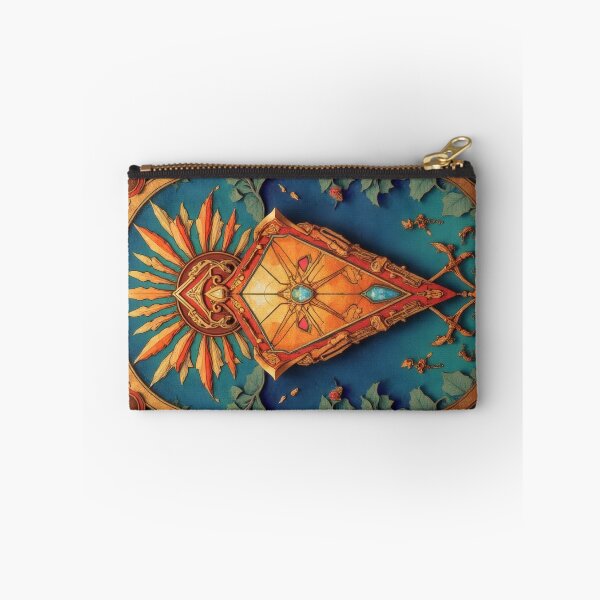 Item preview, Ornate shield with sun symbolism and gemstones designed and sold by Mianku | Für das Leben.