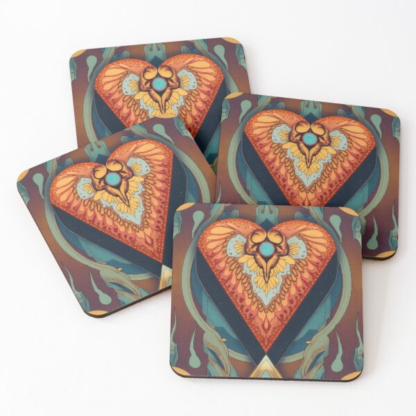 Item preview, Mystical geometry: heart and golden pyramid designed and sold by Mianku | Für das Leben.