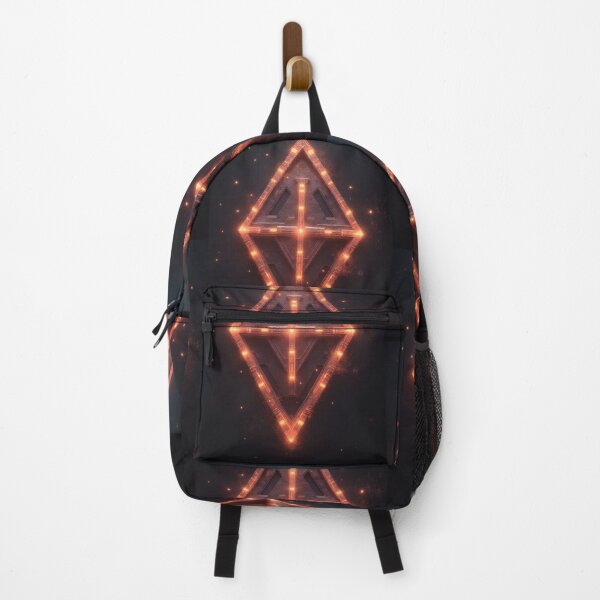 Item preview, A luminous, triangular symbol in a dark room. designed and sold by Mianku | Für das Leben.