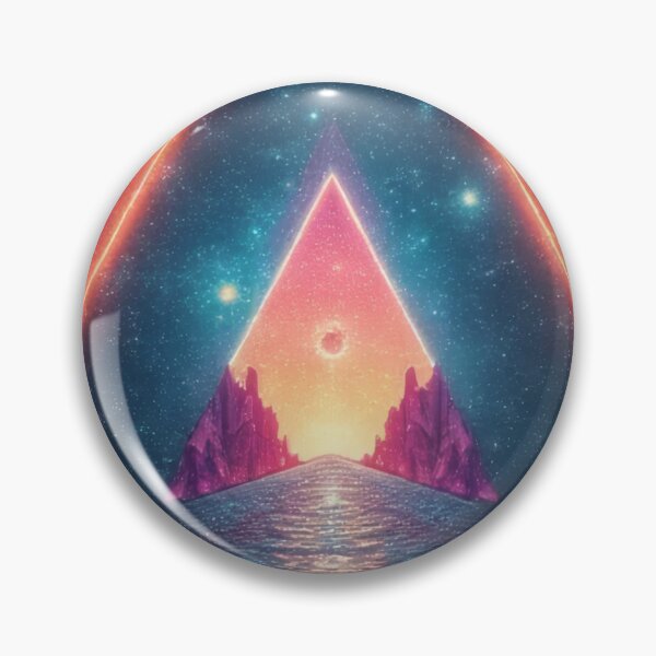 Item preview, Cosmic path through the triangular portal designed and sold by Mianku | Für das Leben.