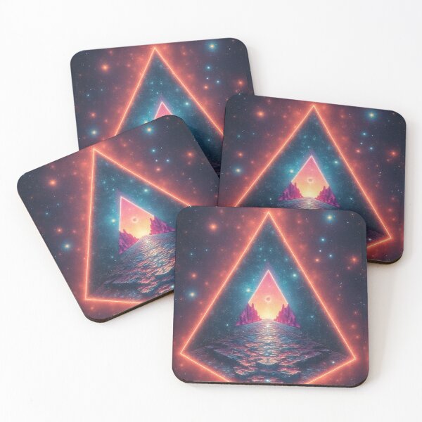Item preview, Cosmic path through the triangular portal designed and sold by Mianku | Für das Leben.