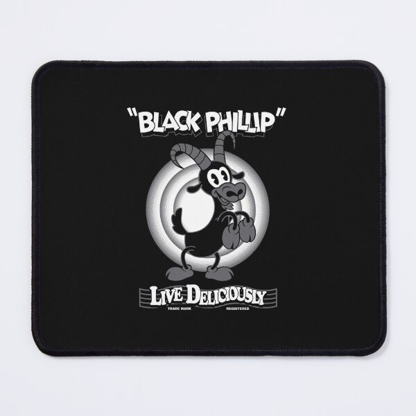 Item preview, Black Phillip - Vintage Cartoon - Witch - Goth Occult - Live Deliciously  designed and sold by HapPill.