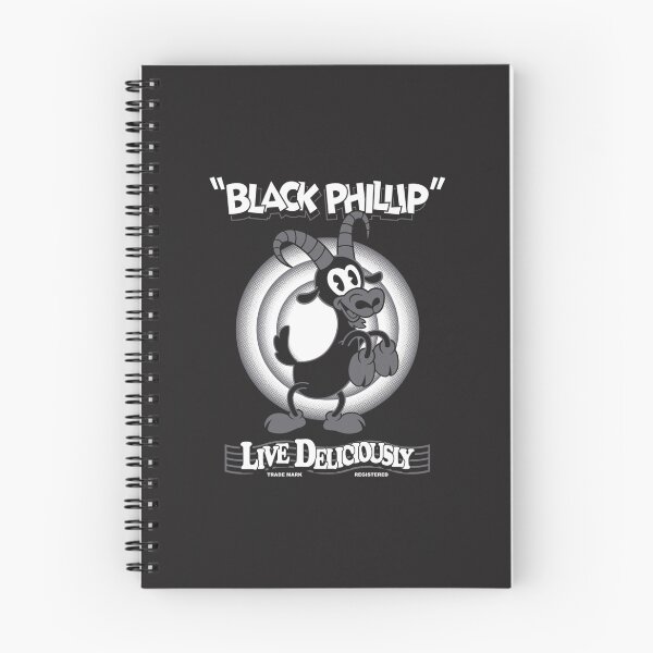 Item preview, Black Phillip - Vintage Cartoon - Witch - Goth Occult - Live Deliciously  designed and sold by HapPill.