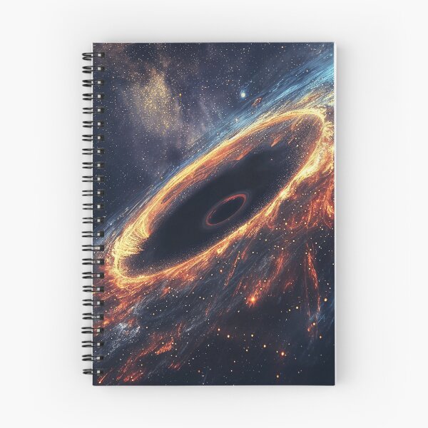 Item preview, Black Hole Accretion Disk - Cosmic Artwork designed and sold by QuantumDrift.