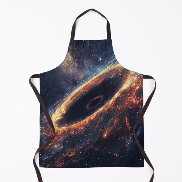 Item preview, Black Hole Accretion Disk - Cosmic Artwork designed and sold by QuantumDrift.