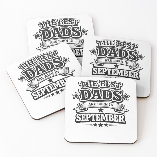 Item preview, The Best Dads Are Born In September – Funny September Birthday Dad Gift Vintage Design designed and sold by Szapeee.
