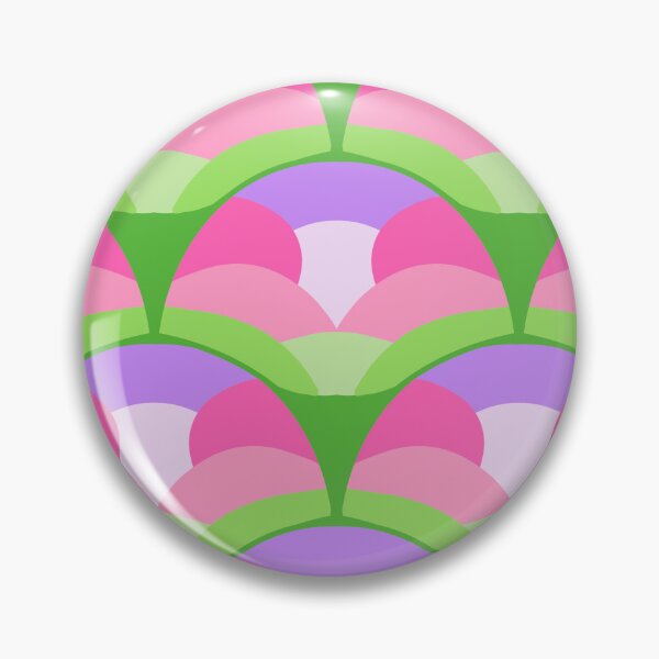 Item preview, Retro Bloom Wave Seamless Pattern designed and sold by Tideflowerstudio.