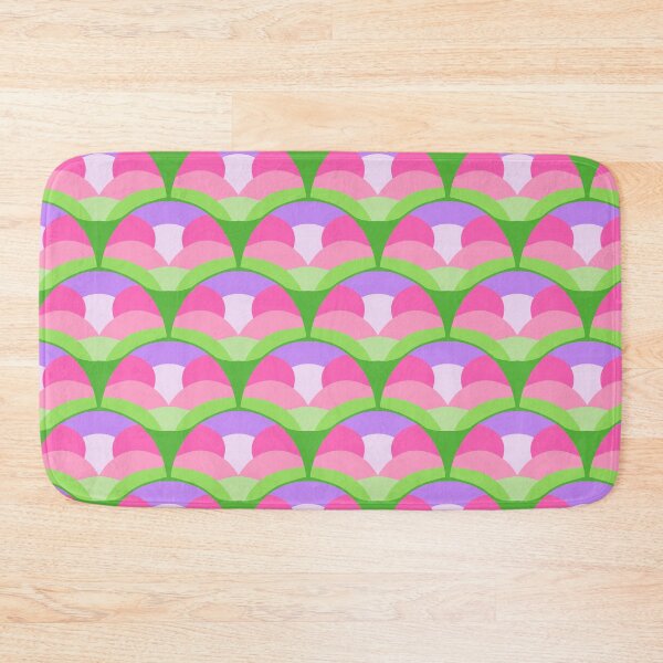 Item preview, Retro Bloom Wave Seamless Pattern designed and sold by Tideflowerstudio.