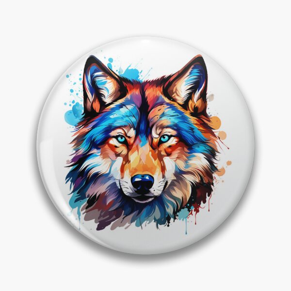 Item preview, cute wolf  designed and sold by Govinda Vishwakarma.