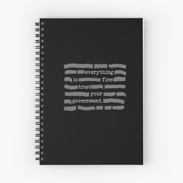 Item preview, Everything is Fine Trust Your Government designed and sold by shannonharrisz.