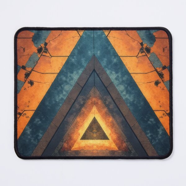 Item preview, Abstract triangular pattern with earthy color nuances designed and sold by Mianku | Für das Leben.