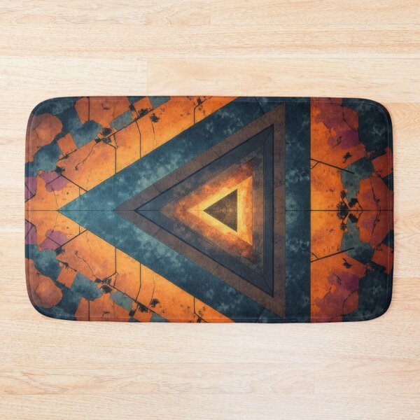 Item preview, Abstract triangular pattern with earthy color nuances designed and sold by Mianku | Für das Leben.