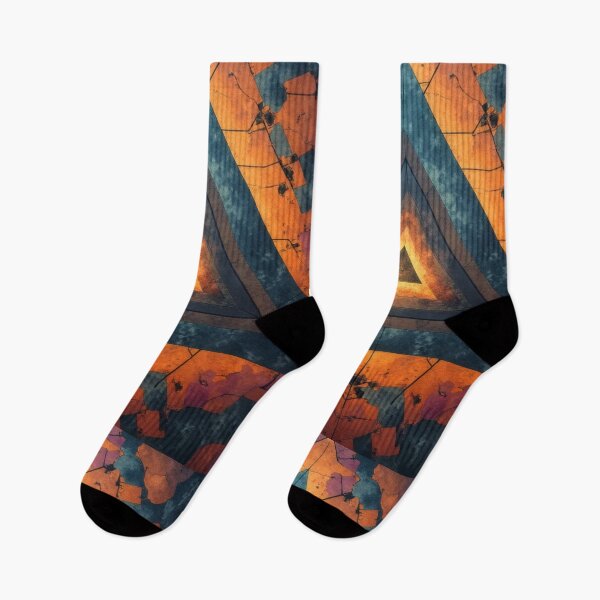 Item preview, Abstract triangular pattern with earthy color nuances designed and sold by Mianku | Für das Leben.