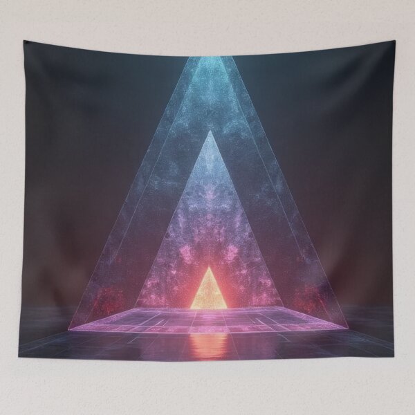 Item preview, Luminous pyramid portals to unknown dimensions designed and sold by Mianku | Für das Leben.