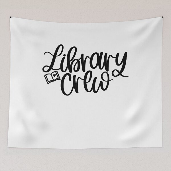 Item preview, library crew designed and sold by gunaone-design.