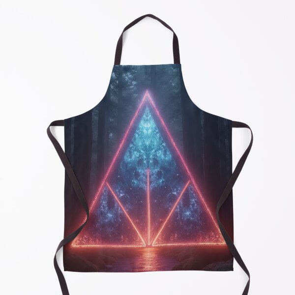 Item preview, Luminous triangle in the mystical dark forest designed and sold by Mianku | Für das Leben.