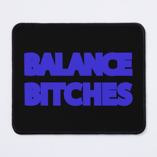 Item preview, Sarcastic Blue Triple Balance Typography designed and sold by LekkieStudioArt.