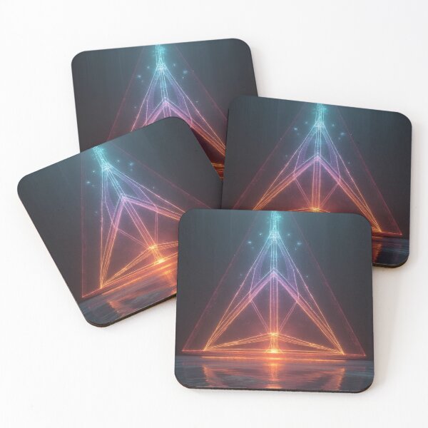 Item preview, Luminous pyramid at the edge of the water designed and sold by Mianku | Für das Leben.