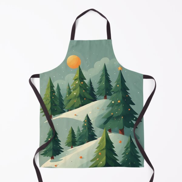 Item preview, Winter Christmas trees in the snowy hills designed and sold by Mianku | Für das Leben.