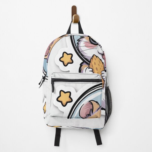 Item preview, Kawaii Hamster Astronaut Sticker — Cute Space Gift, Hamster Lover, Kawaii Art designed and sold by TheFlamedArts.