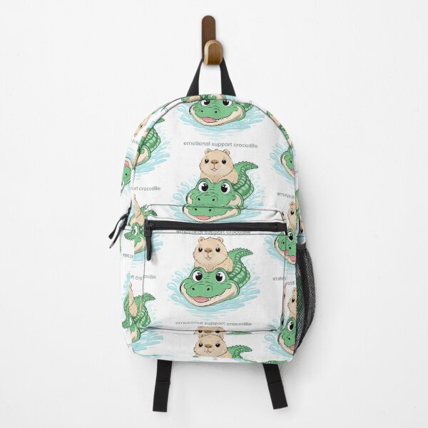 Item preview, capybara emotion support crocodie-T designed and sold by Kanom-Tom.