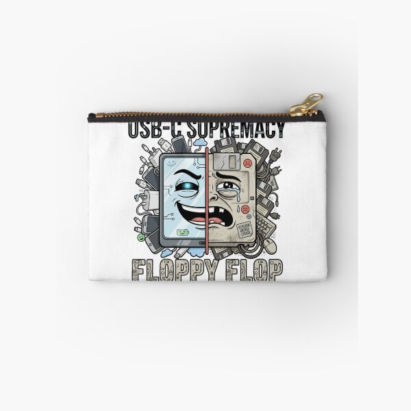 Item preview, USB-C SUPREMACY / FLOPPY FLOP designed and sold by Imaginarium of Chaos falcon88 .