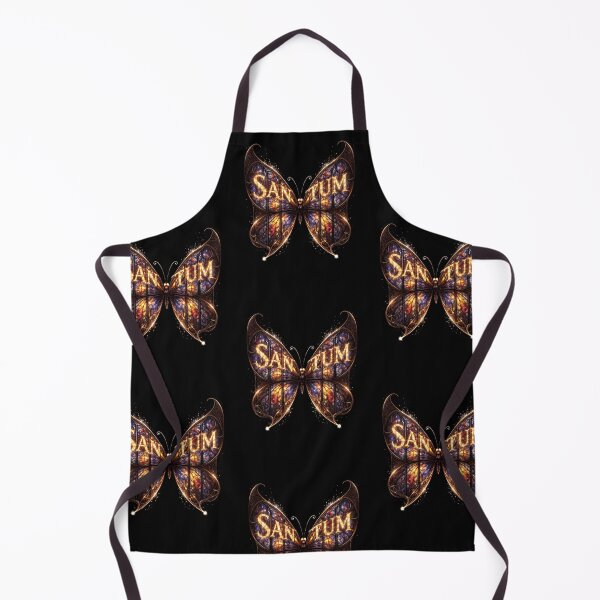Item preview, SANCTUM Gothic Stained Glass Butterfly – Cathedral Aesthetic designed and sold by printedartgoods.