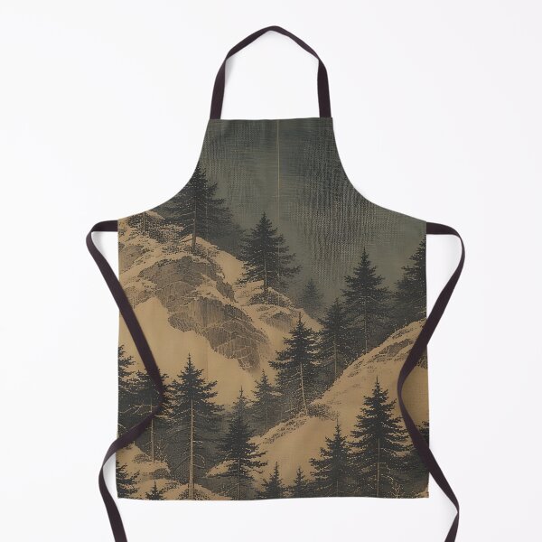 Item preview, Snow-covered mountains with pine trees in winter designed and sold by Mianku | Für das Leben.