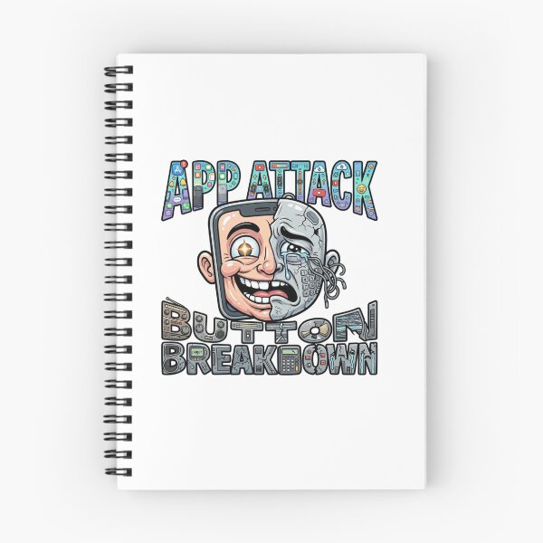 Item preview, APP ATTACK / BUTTON BREAKDOWN designed and sold by Imaginarium of Chaos falcon88 .