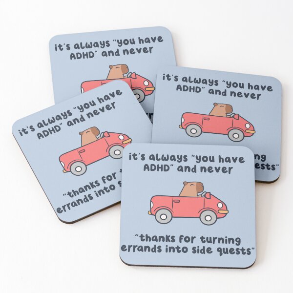 Item preview, its always you have adhd and never thanks for turning errands into side quests designed and sold by kaybowzie.